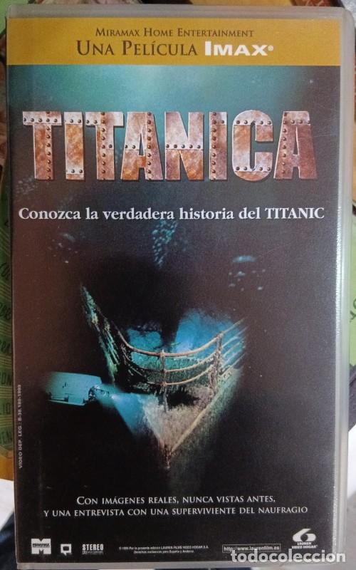 Livres anciens: Titanica. Conozca la verdadera historia del Titanic. Pelicula VHS - Laurens Films - Laura films