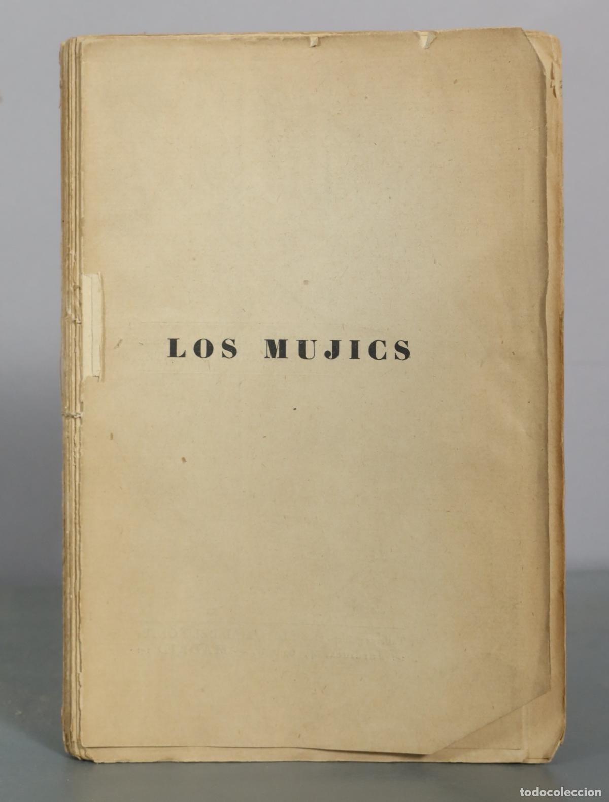 Libros antiguos: Los Mujics - Constantino Fedin - Ediciones Oriente - Foto 1