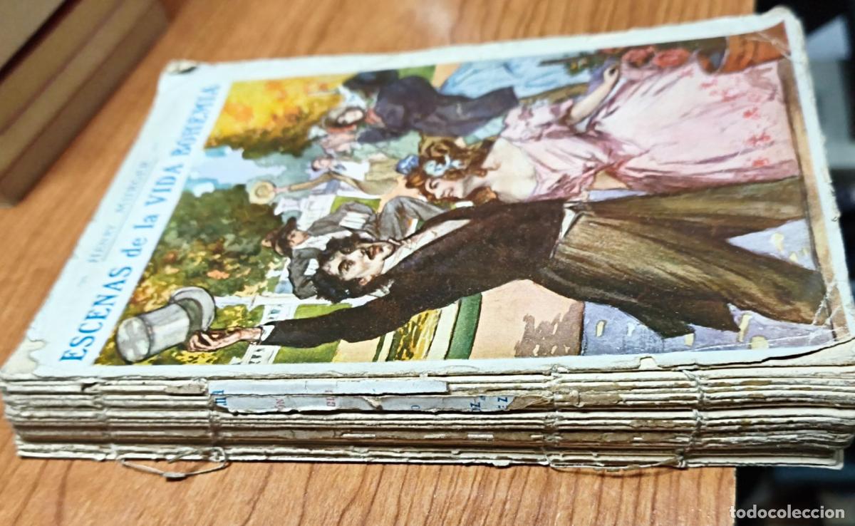 Libros antiguos: Escenas de la vida bohemia - Henry Murger - Foto 2