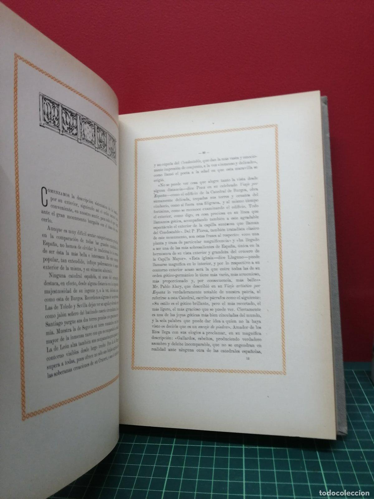 Libros antiguos: La Catedral de Burgos - A. Dotor y Municio - Foto 2