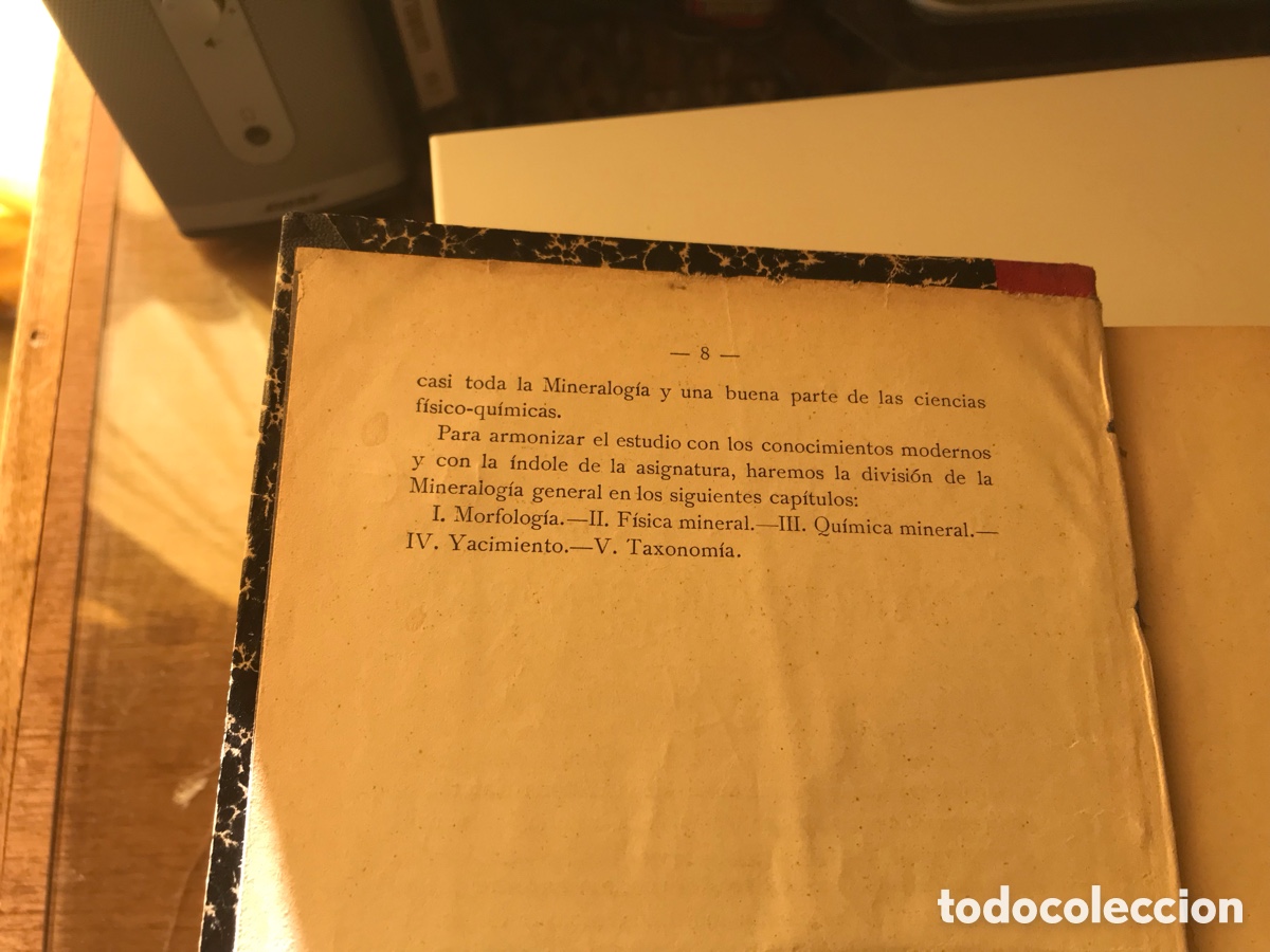 Libros antiguos: Elementos de mineralog&iacute;a general - Foto 4