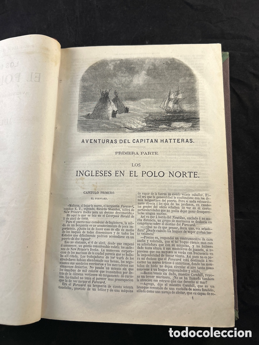 Libros antiguos: Obras de julio Verne - Foto 3