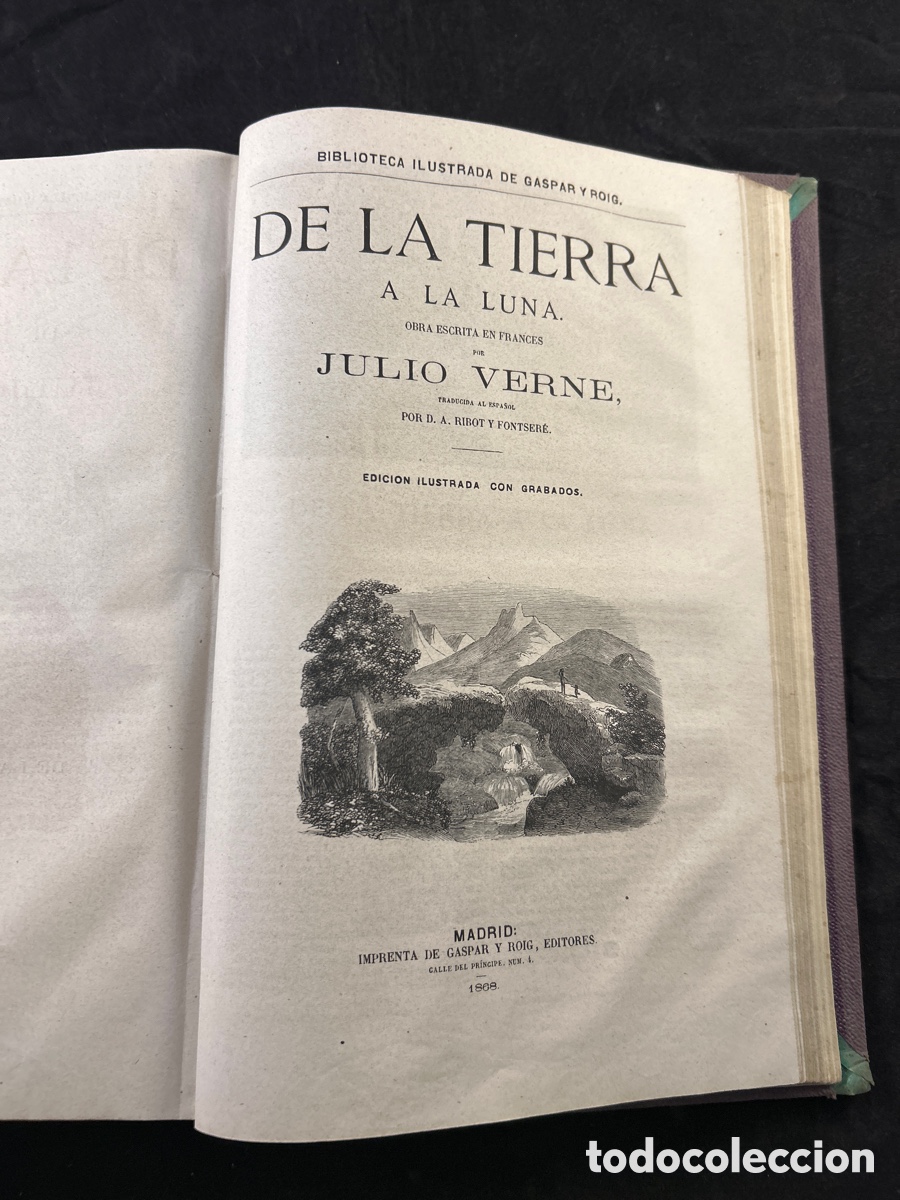 Libros antiguos: Obras de julio Verne - Foto 5