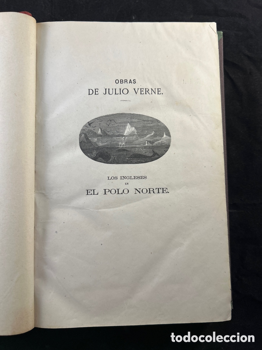 Libros antiguos: Obras de julio Verne