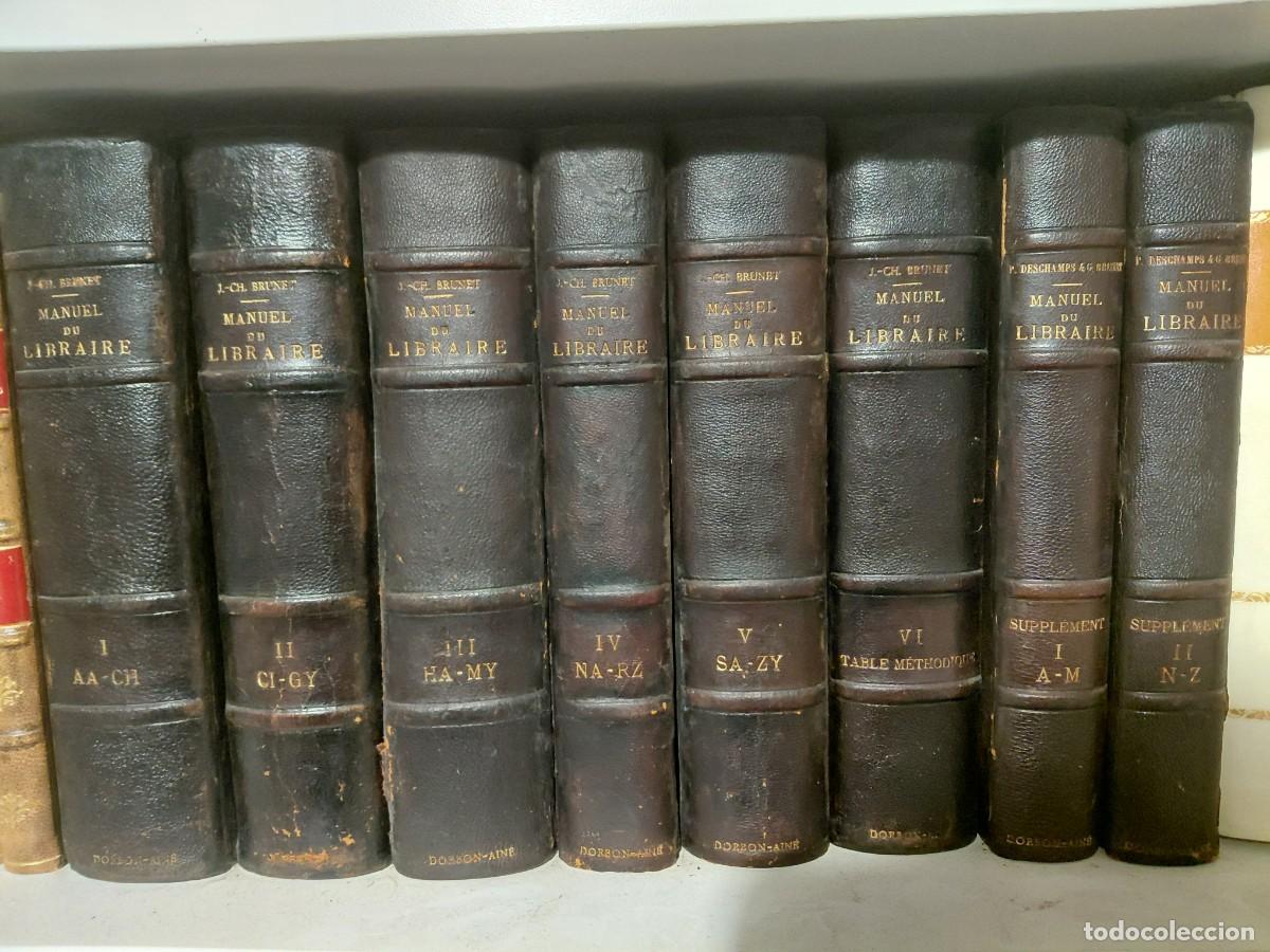 Libros antiguos: Jacques-Charles Brunet, Manuel du libraire et de l'amateur des livres