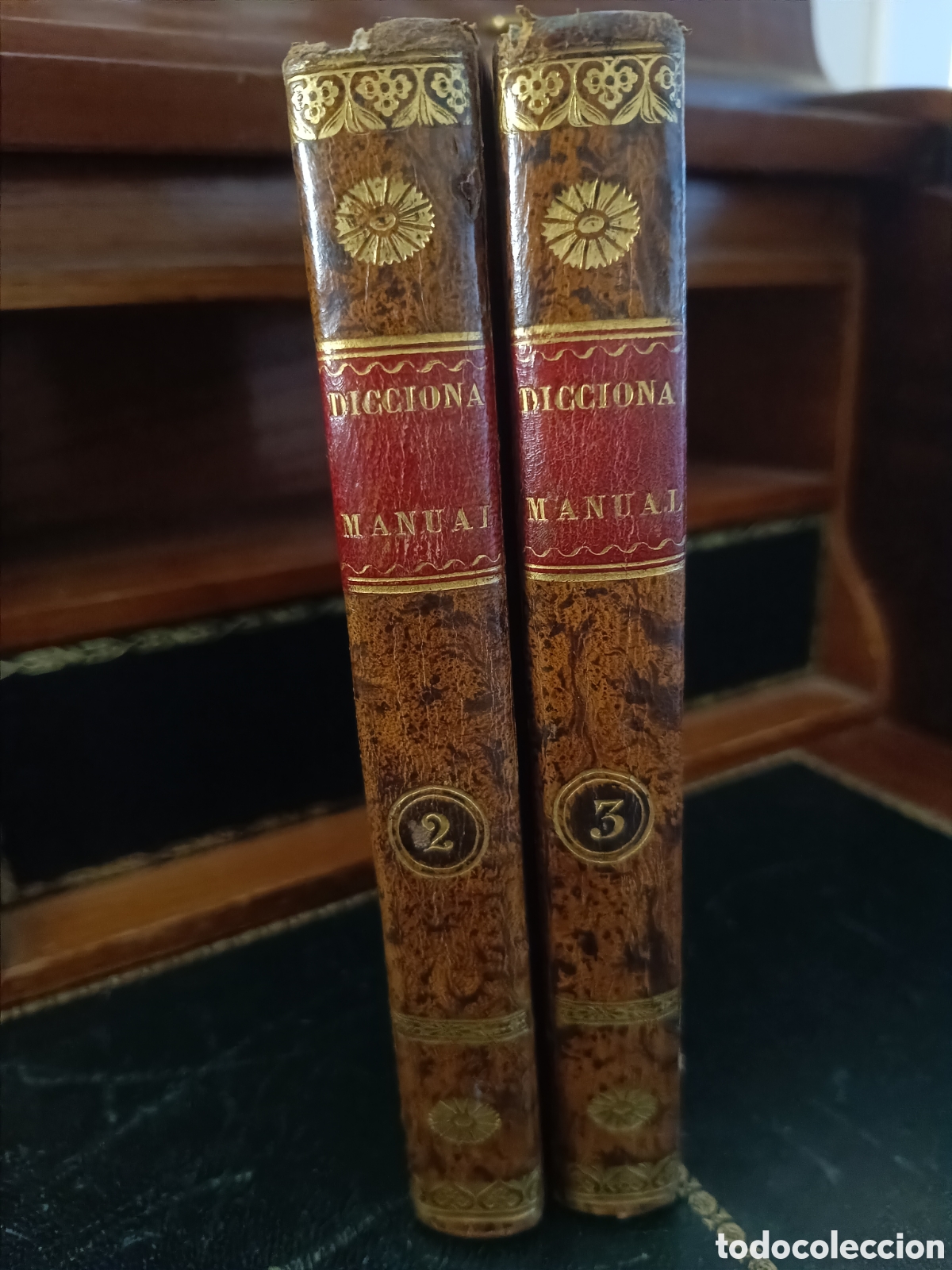 Libros antiguos: DICCIONARIO DE HECHOS Y DICHOS MEMORABLES 1794. IMPENTA REAL TOMO II y III (falta el I). PIEL EPOCA.
