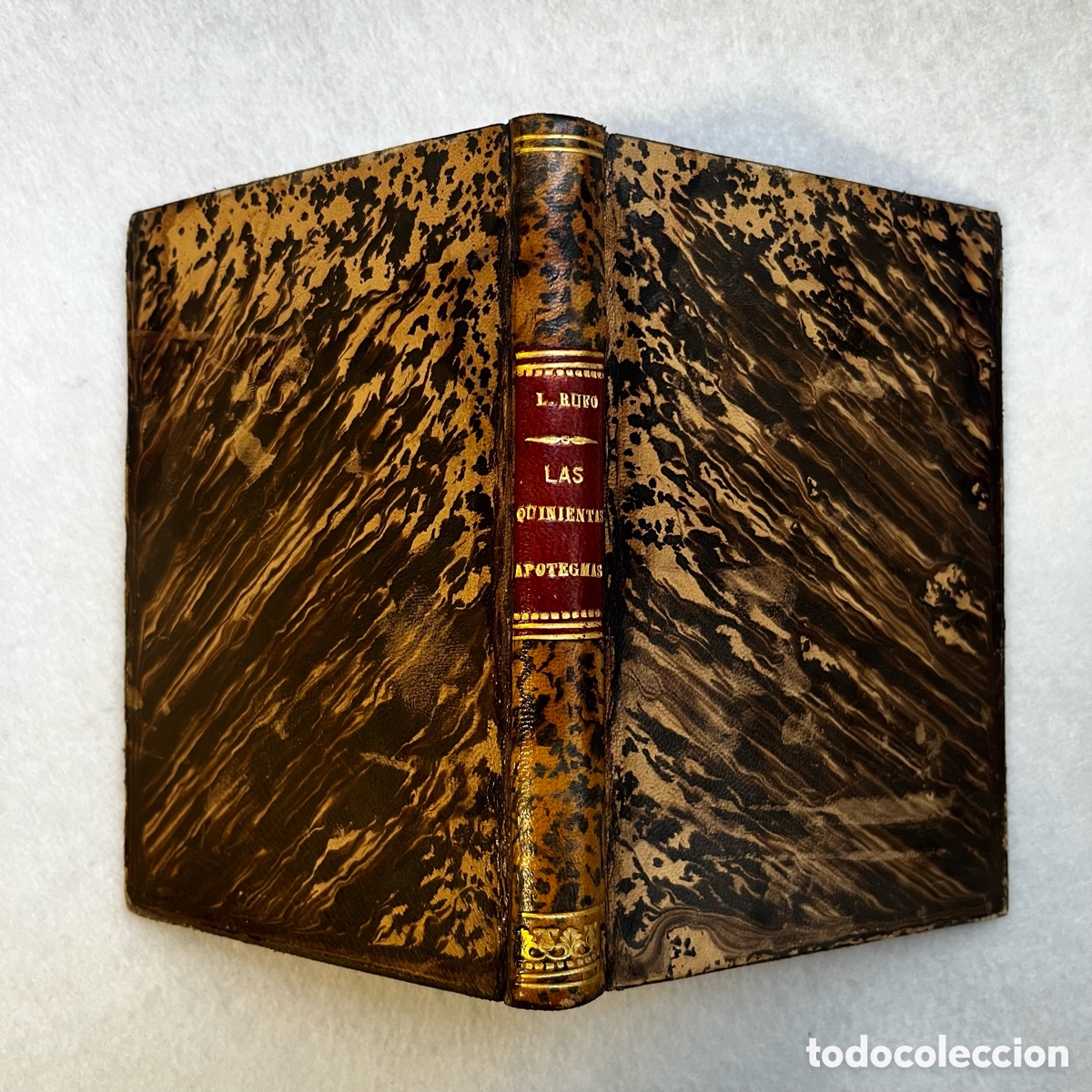Libros antiguos: LAS QUINIENTAS APOTEGMAS - LUIS RUFO