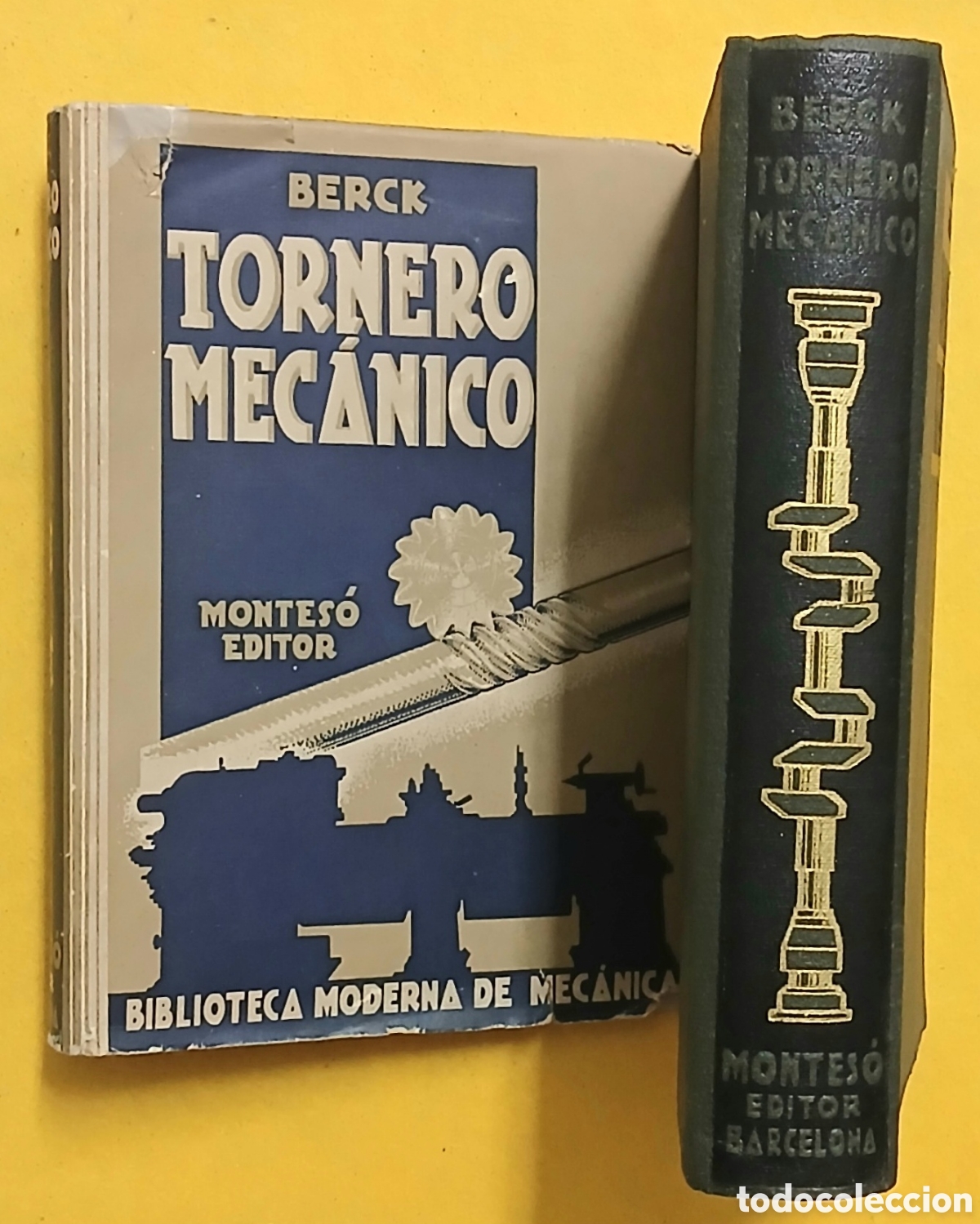Libros antiguos: Manual moderno del tornero mec&aacute;nico - Foto 2