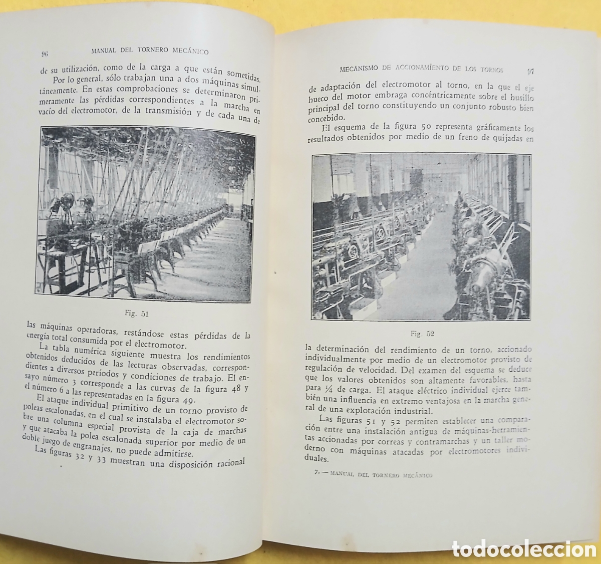 Libros antiguos: Manual moderno del tornero mec&aacute;nico - Foto 9