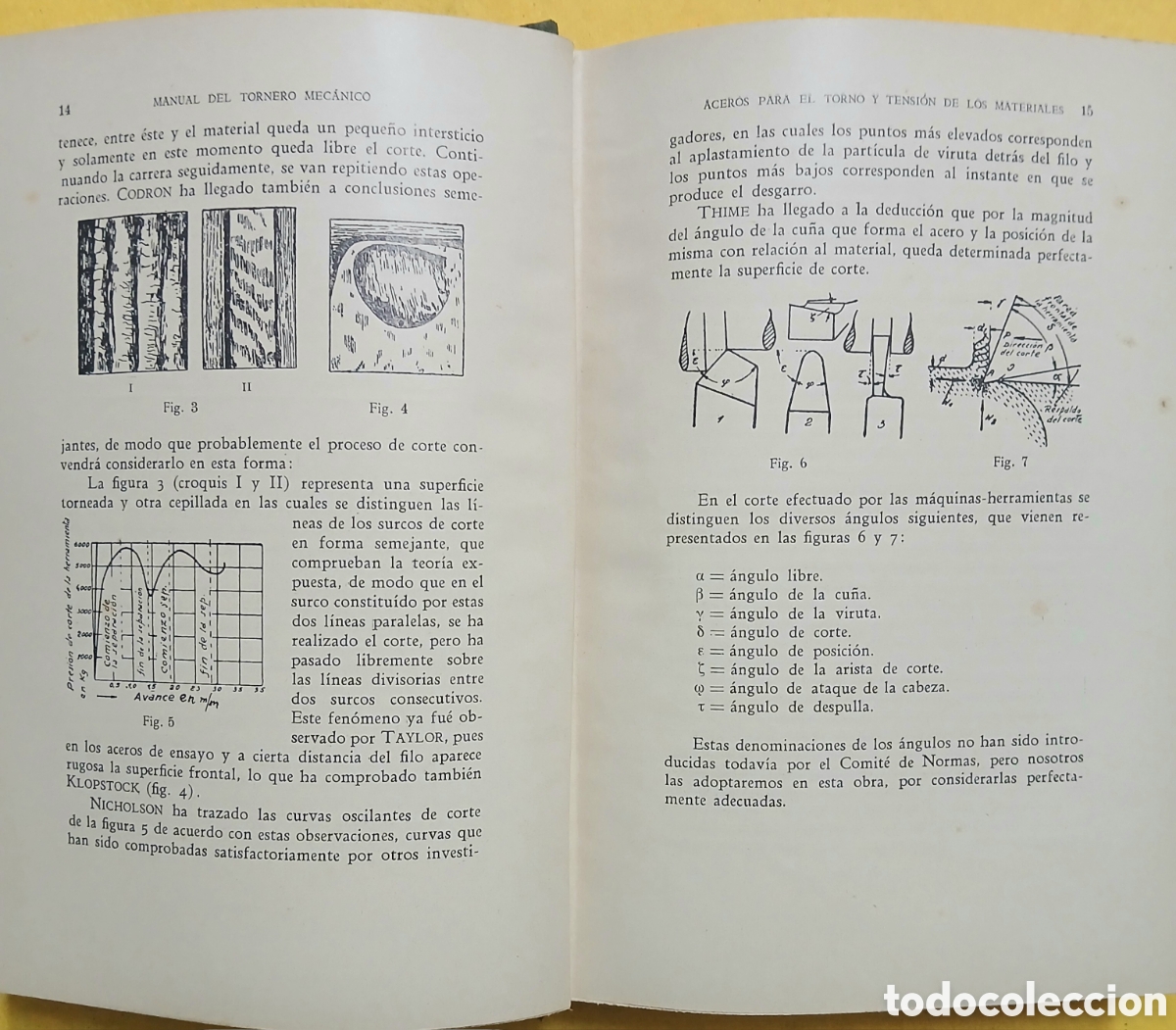 Libros antiguos: Manual moderno del tornero mec&aacute;nico - Foto 11