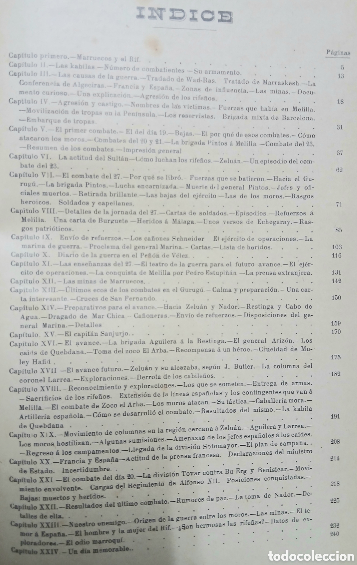 Libros antiguos: Espa&ntilde;a en Marruecos, Augusto Riera - Foto 5
