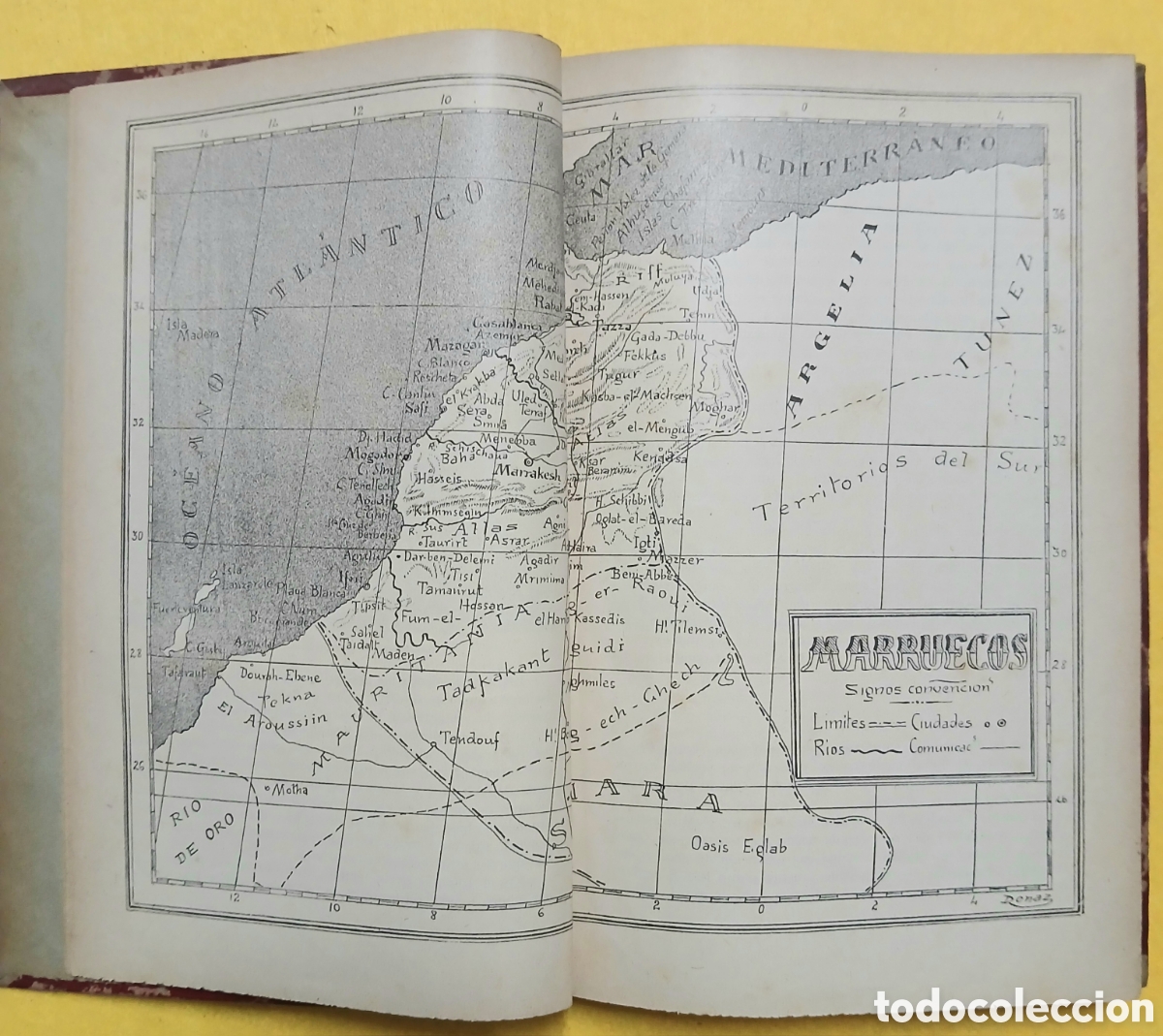 Libros antiguos: Espa&ntilde;a en Marruecos, Augusto Riera - Foto 9