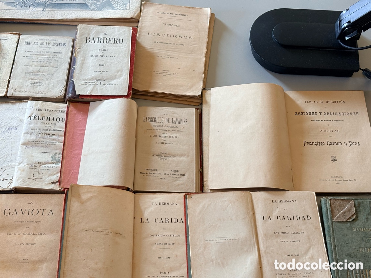 Libros antiguos: 22 LIBROS ANTIGUOS 1874-1905 - Foto 2