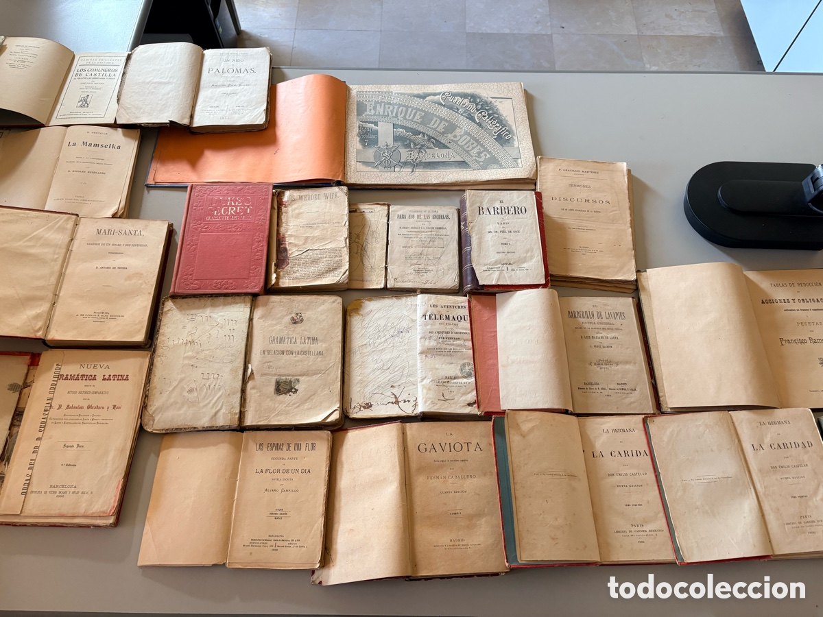 Libros antiguos: 22 LIBROS ANTIGUOS 1874-1905 - Foto 3