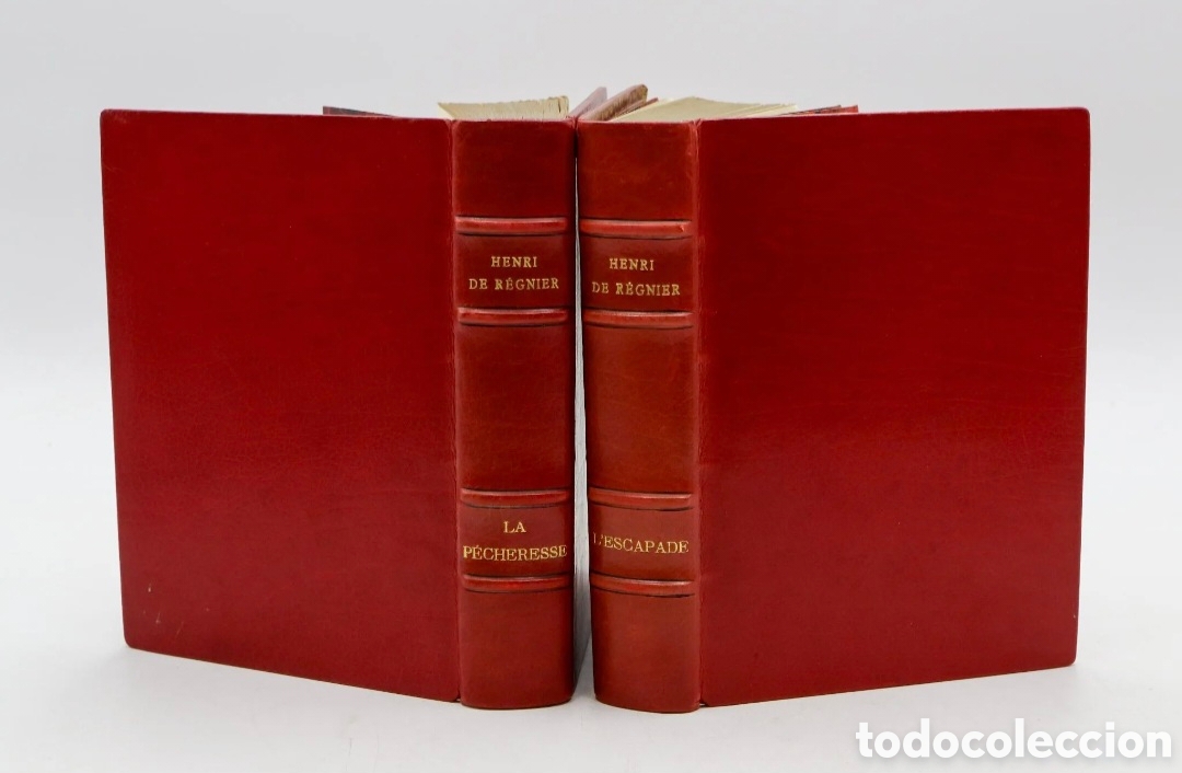 Libros antiguos: Par&iacute;s Henri Cyral 1930. In-8, ilustraciones Daniel Girard. Piel roja 4 nervios. N&deg;7 de 27 N&ordm;16 de 21