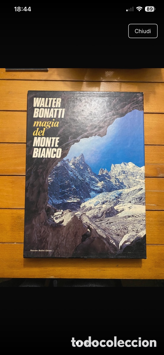 Libros antiguos: magia del monte bianco walter bonatti 1984