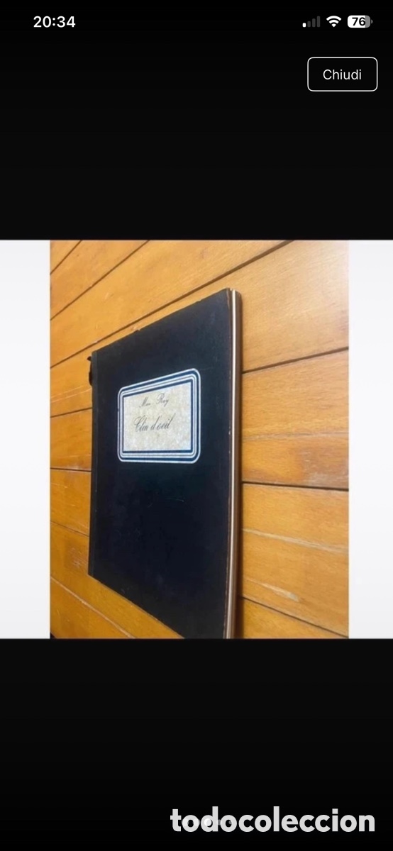 Libros antiguos: Man Ray - Clin doeil - 1971 - Foto 3