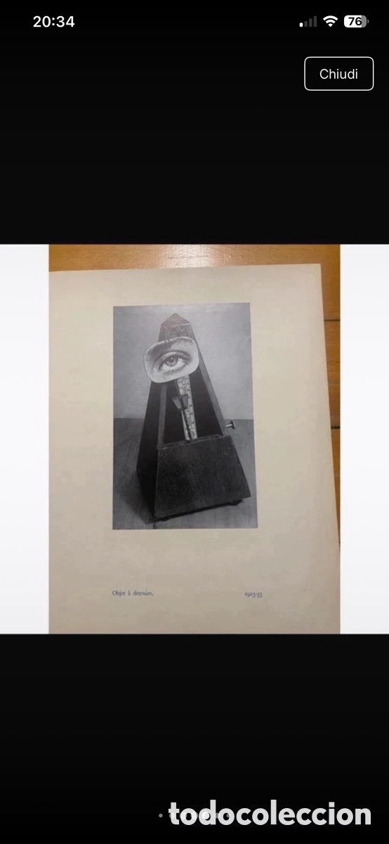 Libros antiguos: Man Ray - Clin doeil - 1971 - Foto 7