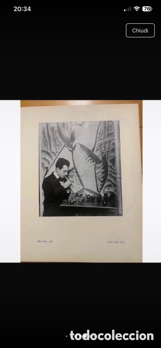 Libros antiguos: Man Ray - Clin doeil - 1971 - Foto 8