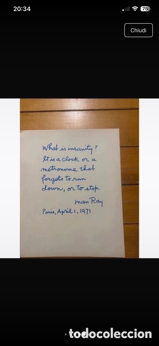 Libros antiguos: Man Ray - Clin doeil - 1971 - Foto 16