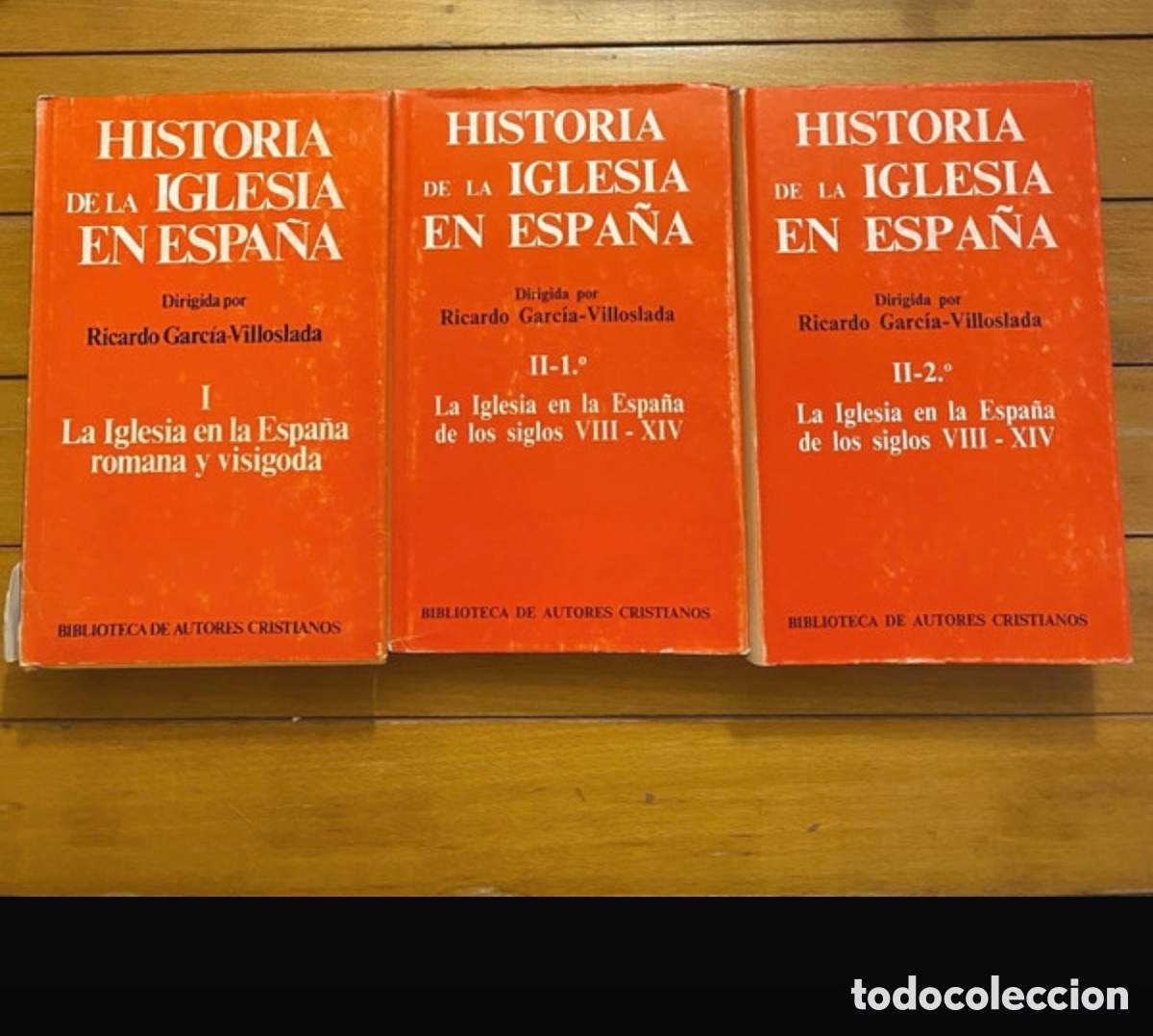 Libros antiguos: Historia de la Iglesia en Espa&ntilde;a - Foto 1