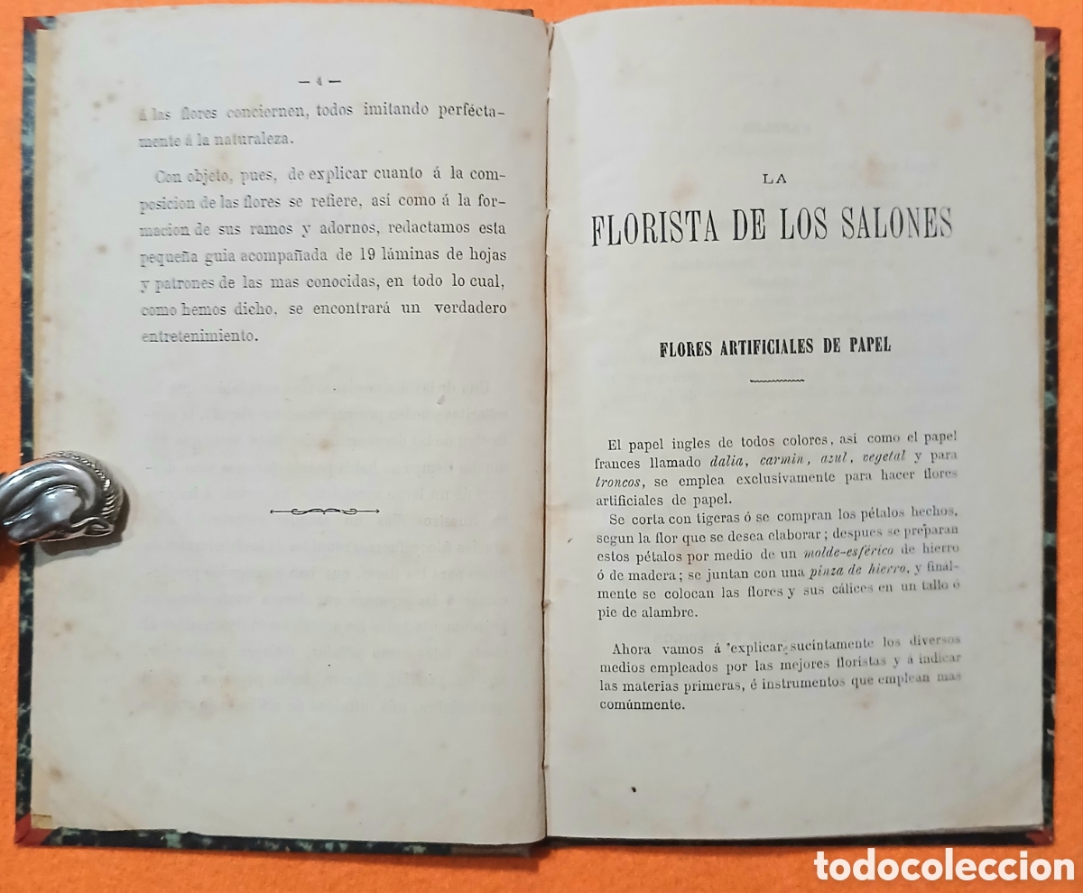Libros antiguos: La Florista de los salones - Foto 4