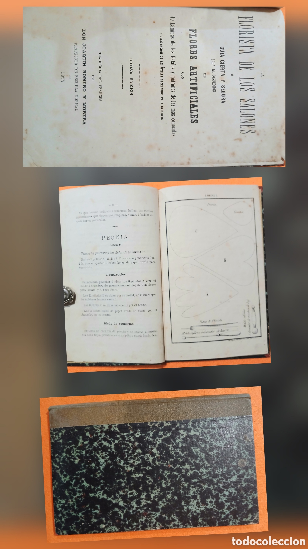 Libros antiguos: La Florista de los salones - Foto 1