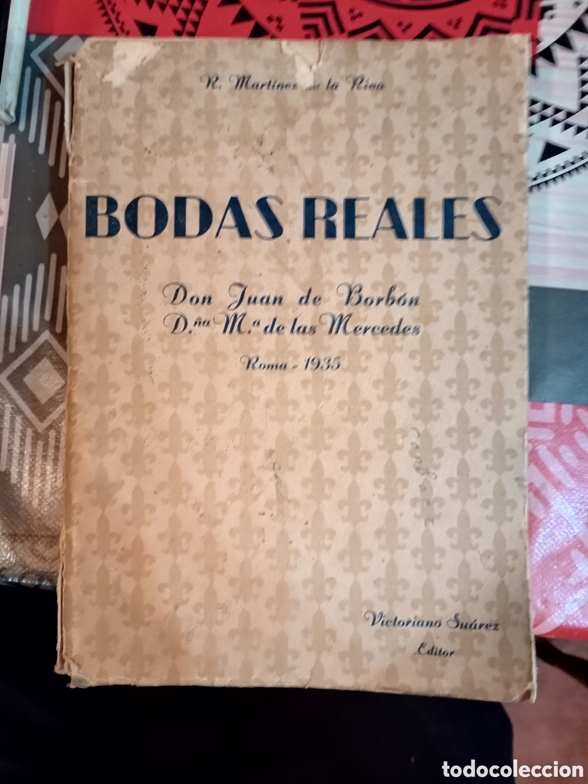 Libros antiguos: Bodas reales Roma 1935 - Foto 1