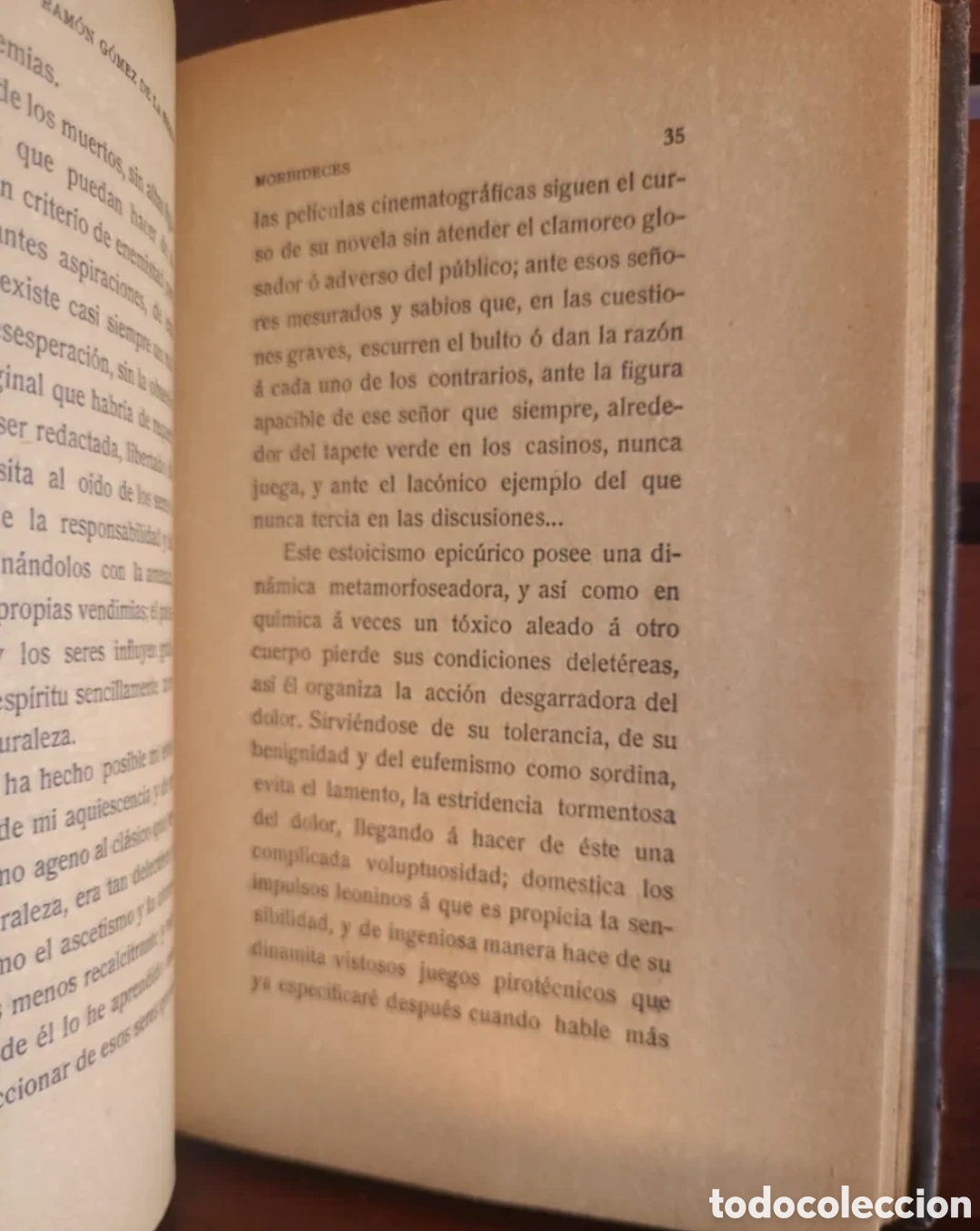 Libros antiguos: Morbideces Ram&oacute;n Gomez de la Serna Primera edici&oacute;n - Foto 5