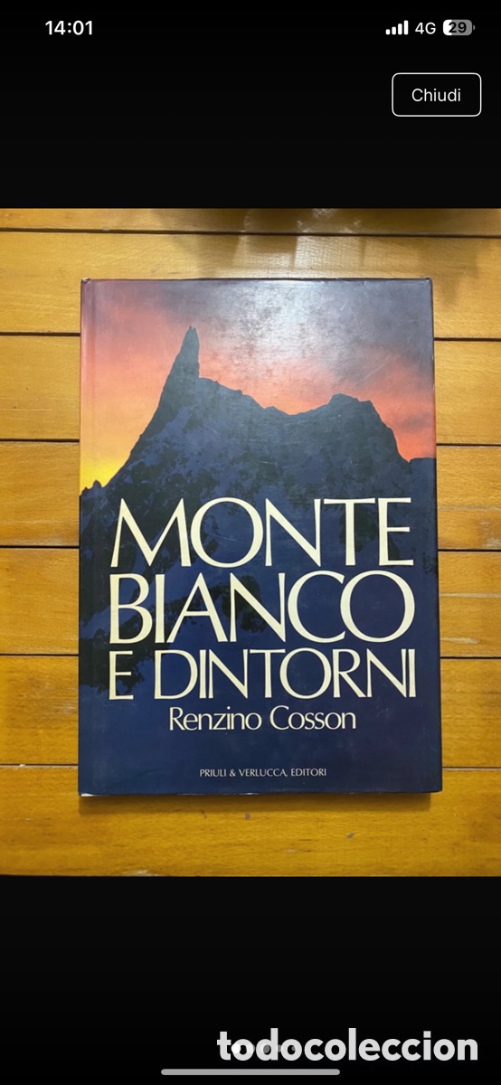 Libros antiguos: monte bianco e dintorni renzino cosson