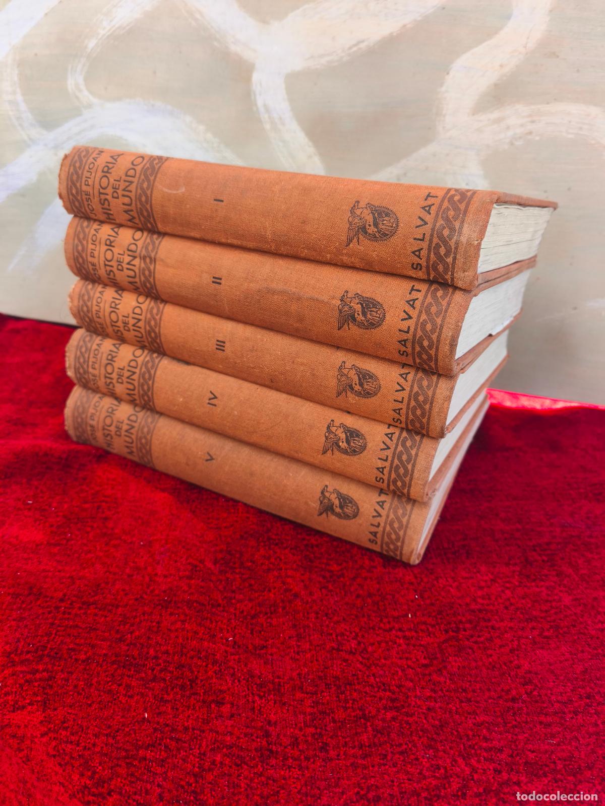 Libros antiguos: HISTORIA DEL MUNDO JOS&Eacute; PIJOAN, SALVAT EDITORES, PRIMERA EDICI&Oacute;N.