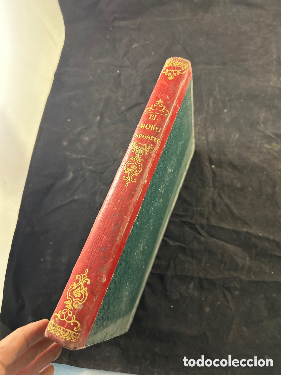 Libros antiguos: EL MORO EXP&Oacute;SITO Duque de Rivas - Foto 3
