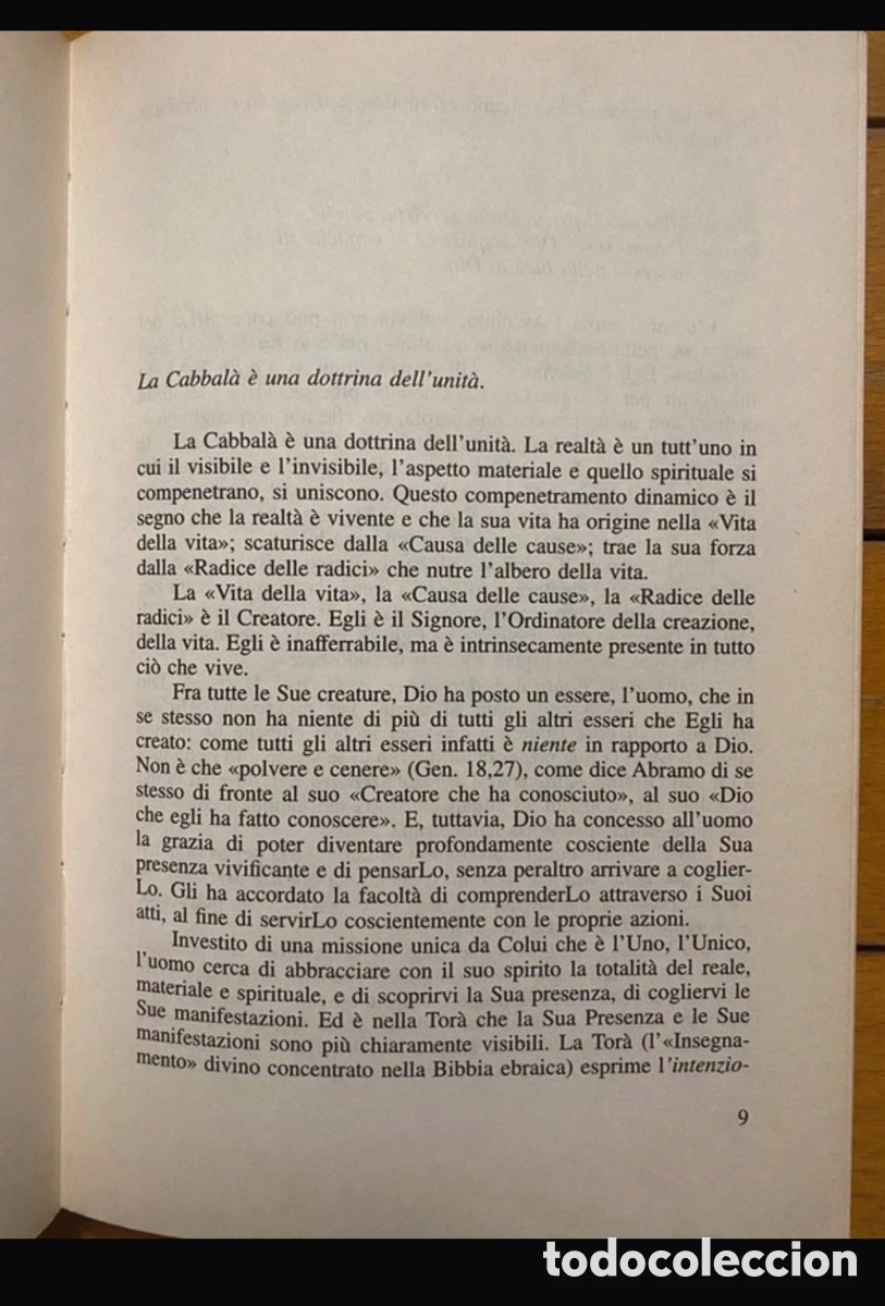Libros antiguos: Saggezza della Cabbal&agrave; - Alexandre Safran - Foto 6