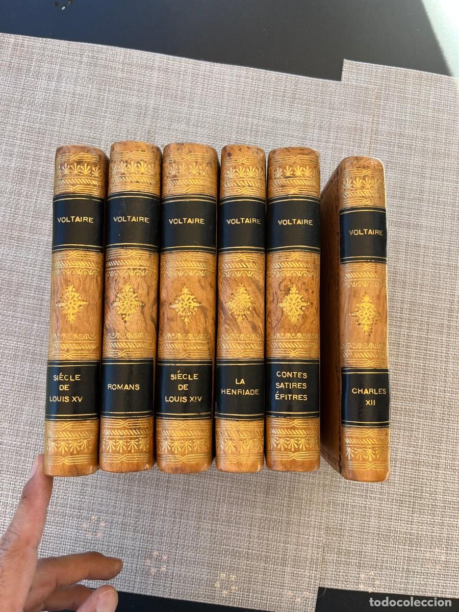 Libros antiguos: &OElig;uvres de Voltaire &mdash; 7 volumes - Foto 1