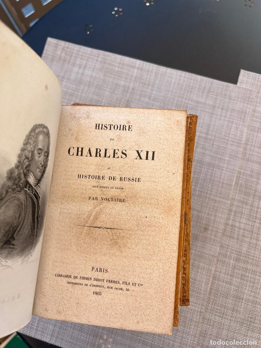 Libros antiguos: &OElig;uvres de Voltaire &mdash; 7 volumes - Foto 2