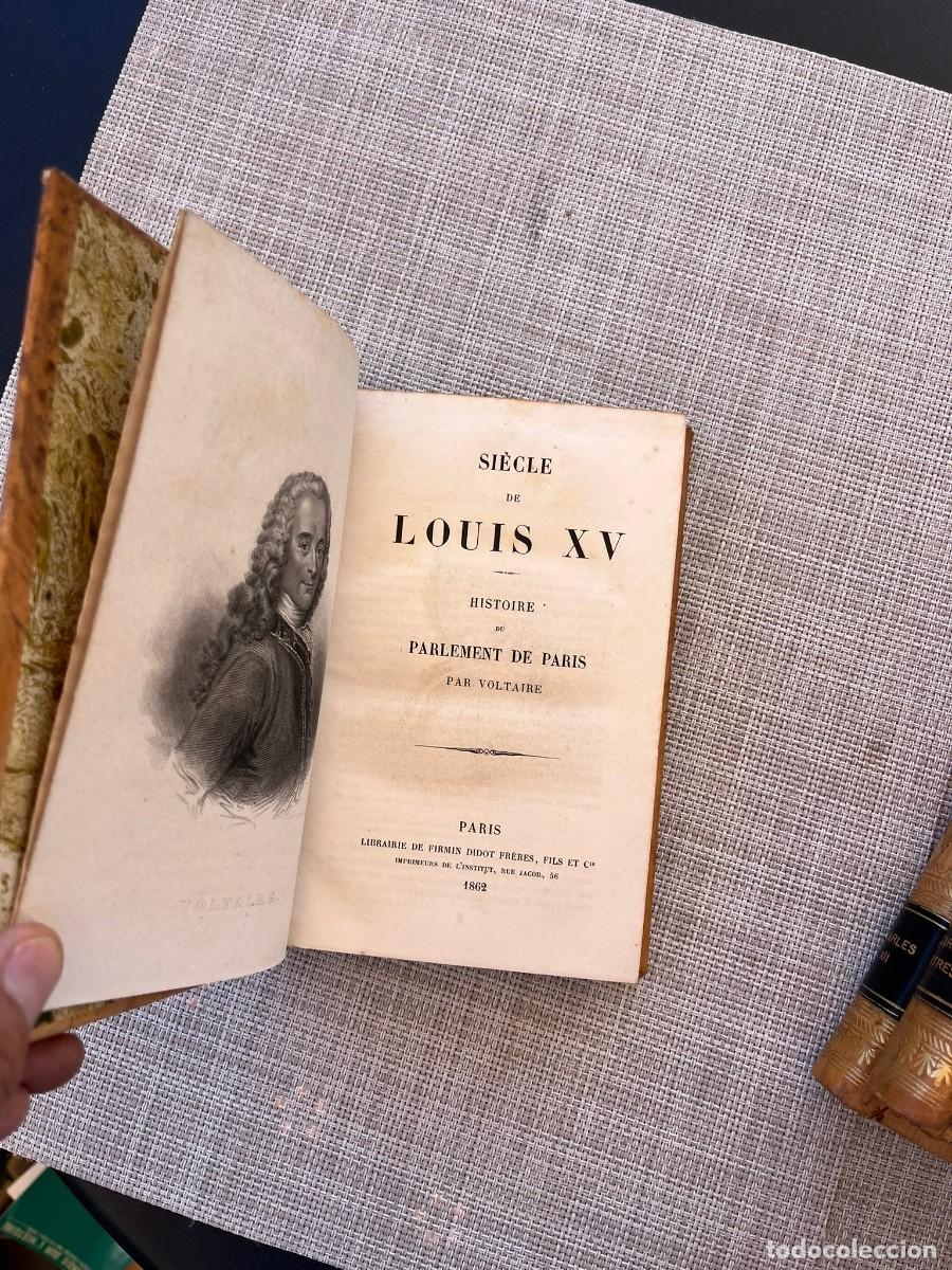 Libros antiguos: &OElig;uvres de Voltaire &mdash; 7 volumes - Foto 7