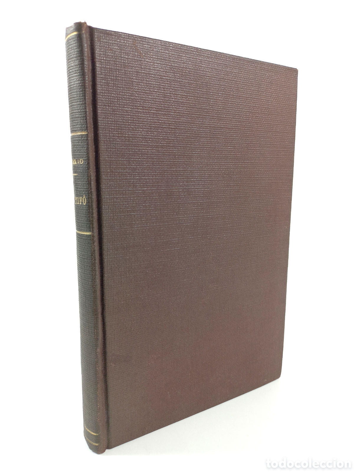 Libros antiguos: Un tif&oacute;. Joseph Conrad. Llibreria Catalonia. Catal&aacute;n.