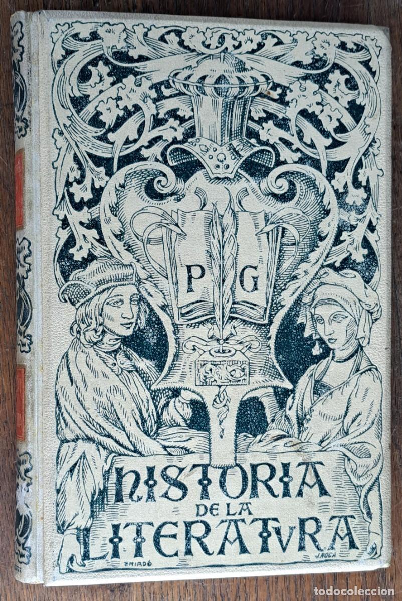 Libros antiguos: Historia de la Literatura &ndash; Pompeyo Gener &ndash; 1902, Montaner y Sim&oacute;n