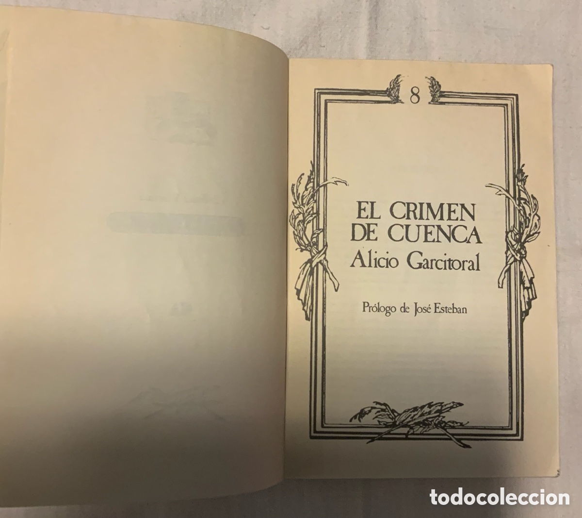 Libros antiguos: El crimen de Cuenca. Alicio Garcitoral - Foto 3