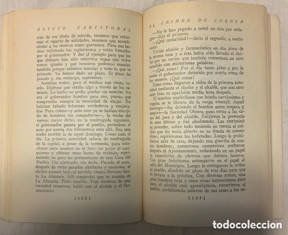 Libros antiguos: El crimen de Cuenca. Alicio Garcitoral - Foto 5