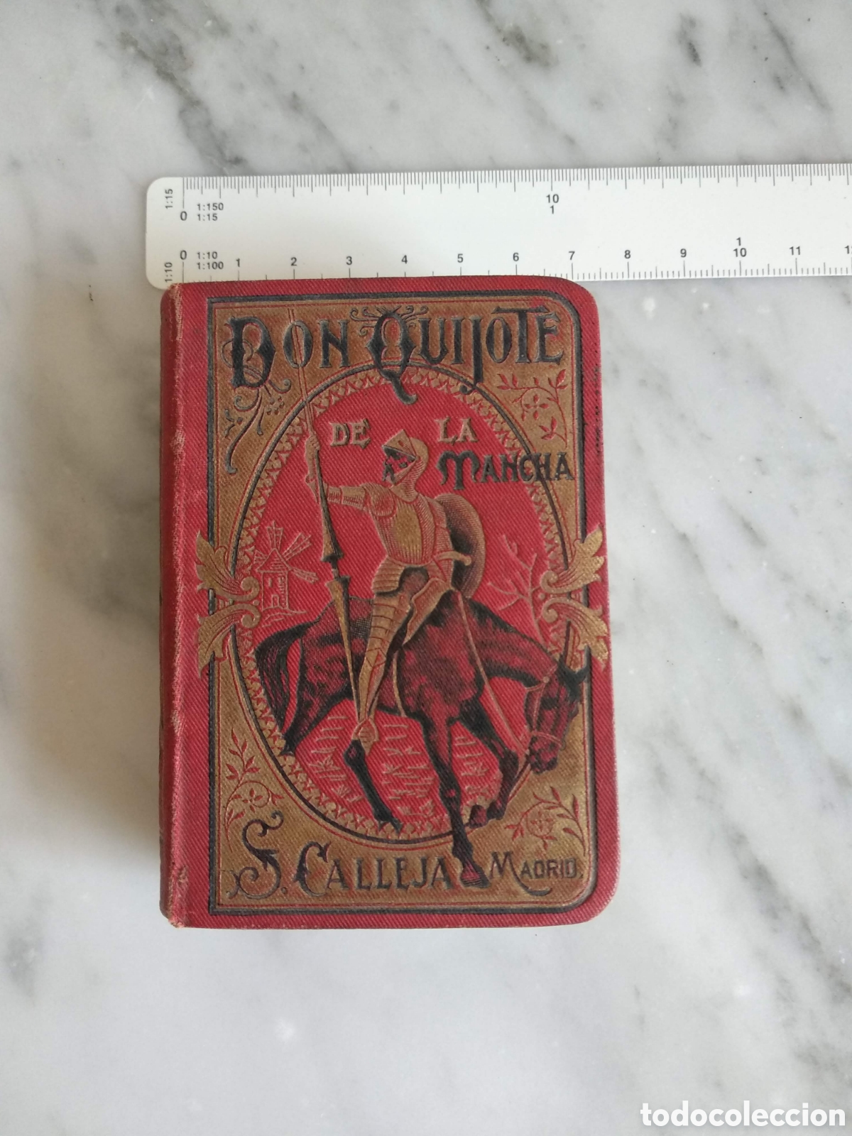 Libros antiguos: Quijote en miniatura, edici&oacute;n de 1903 - Foto 1