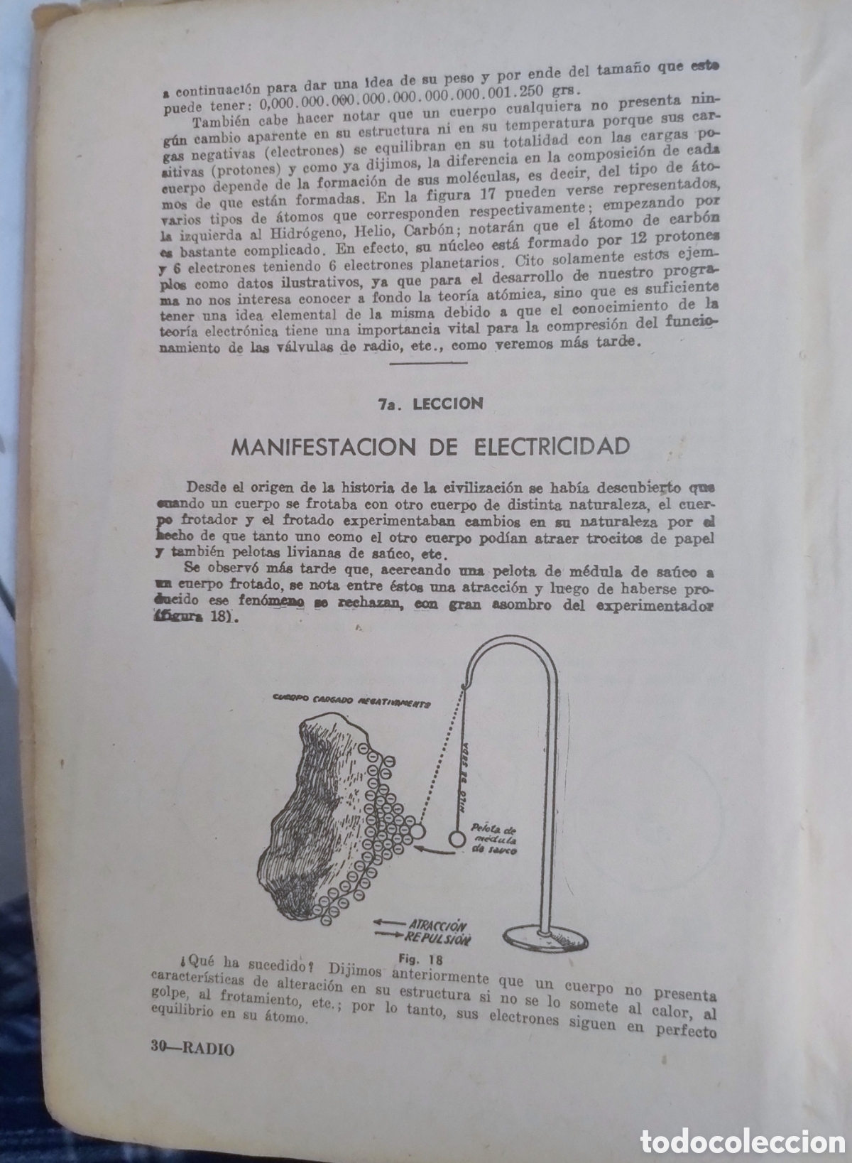Libros antiguos: Lecciones de radio. Volumen 1 - Foto 3