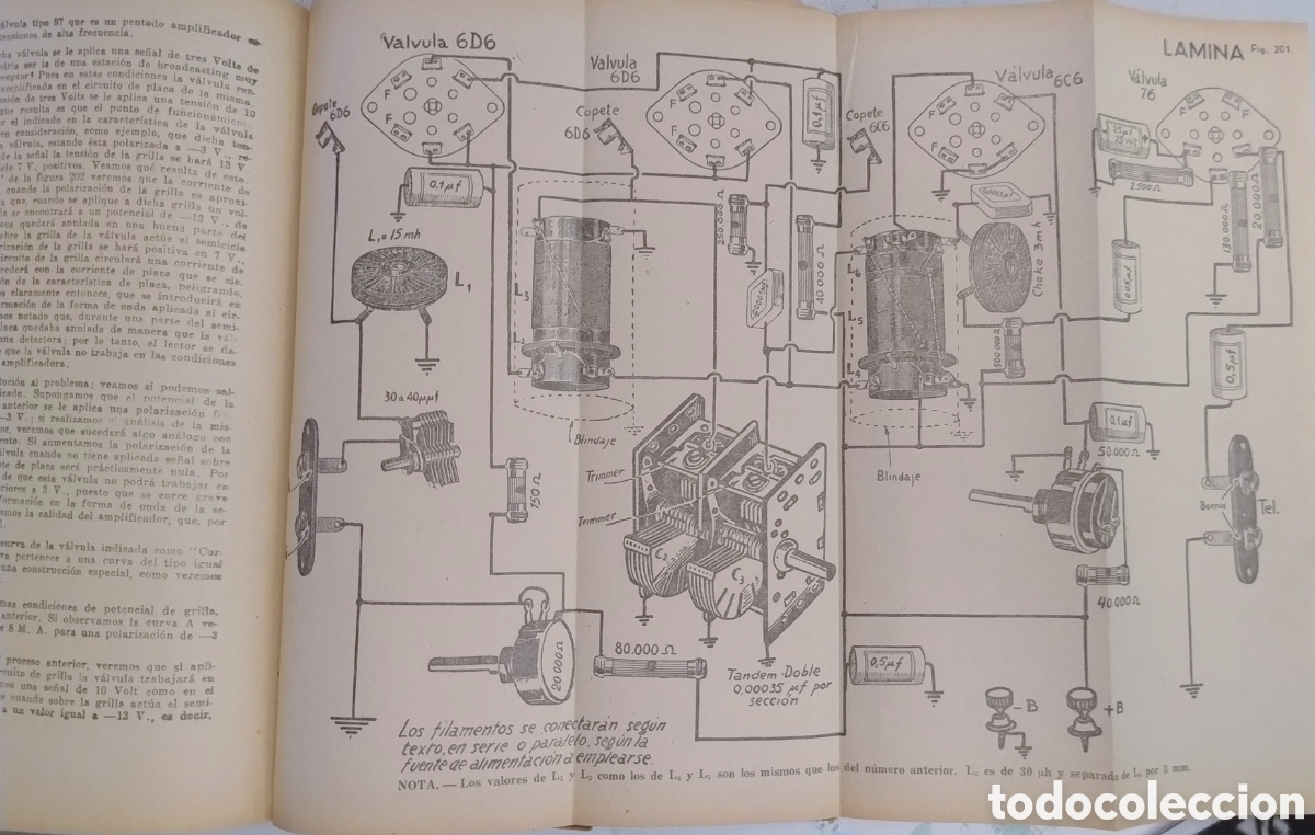 Libros antiguos: Lecciones de radio. Volumen 1 - Foto 6