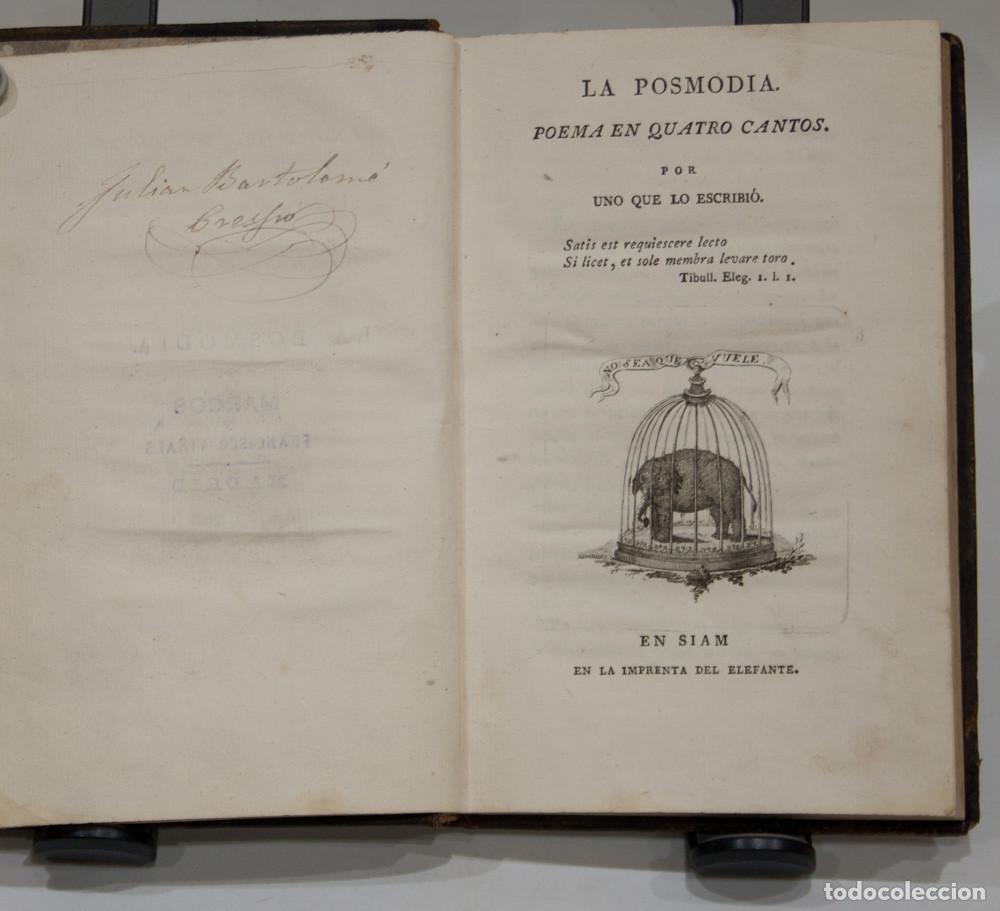Libros antiguos: VOLUMEN FACTICIO 1807-1819. LA POSMODIA + PROJET D'UNE CONSTITUTION RELIGIEUSE. COLECCION VI&Ntilde;ALS.