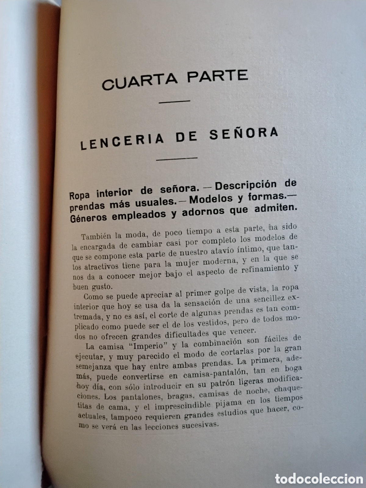 Libros antiguos: METODO DE CORTE Y CONFECCI&Oacute;N. EULALIA SIMARRO. 1934 - Foto 7