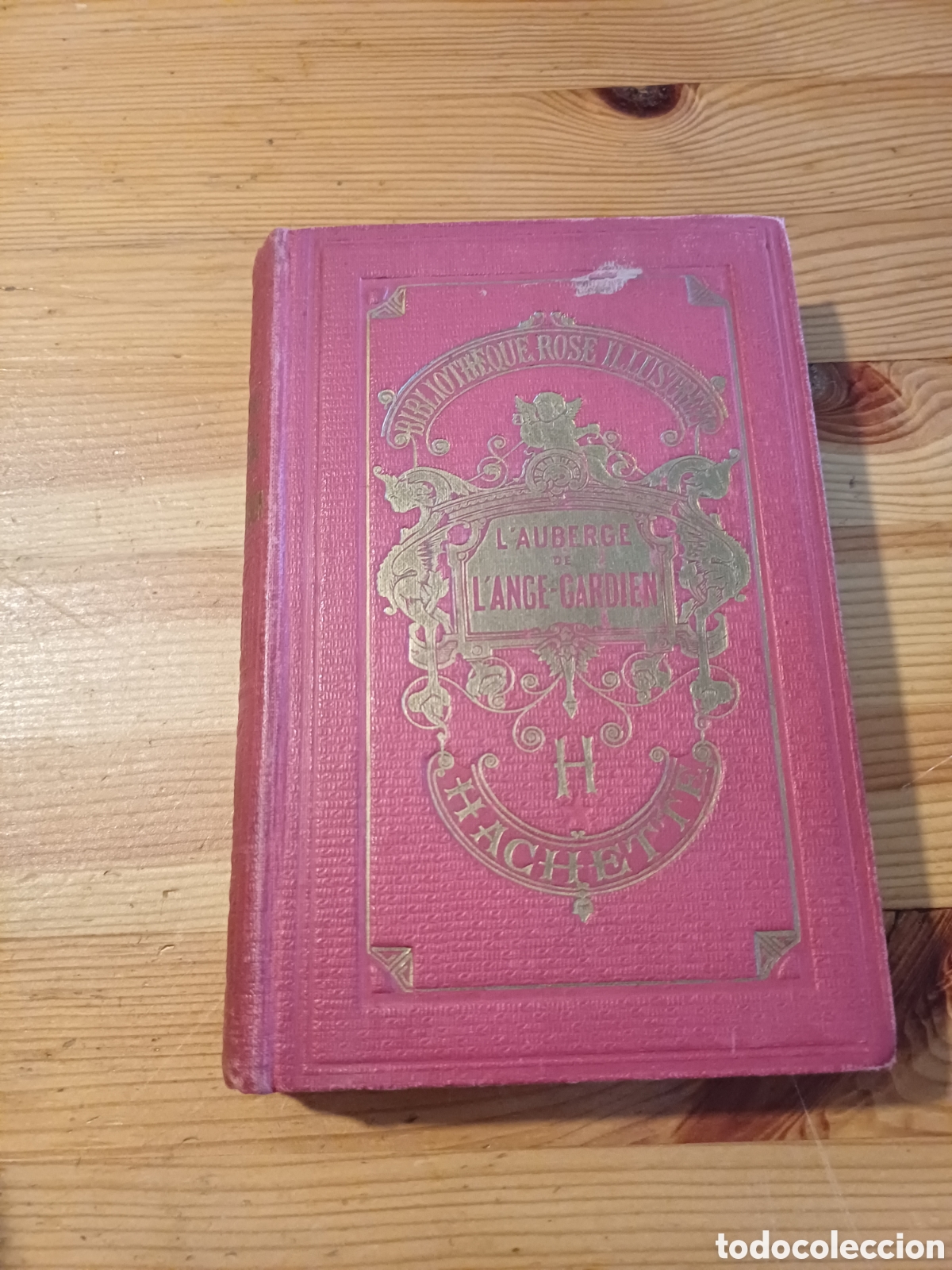 Libros antiguos: L'auberge de l'ange-gardien - Comtesse de S&eacute;gur - Illustr&eacute;e par Foulquier - Librairie Hachette
