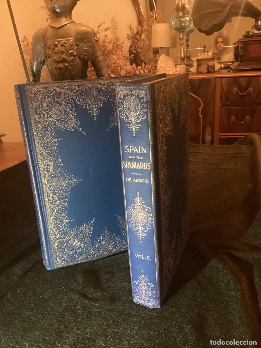 Libros antiguos: EDMONDO DE AMICIS: SPAIN AND THE SPANIARDS. PHILADELPHIA. HENRY COATES. 1895