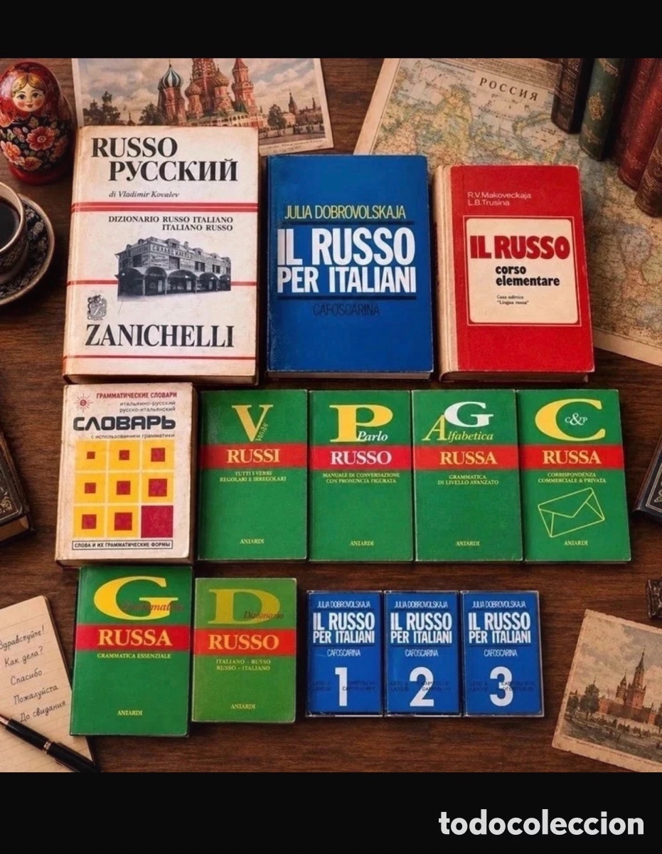 Libros antiguos: Lotto Russo 13 pezzi - Foto 1