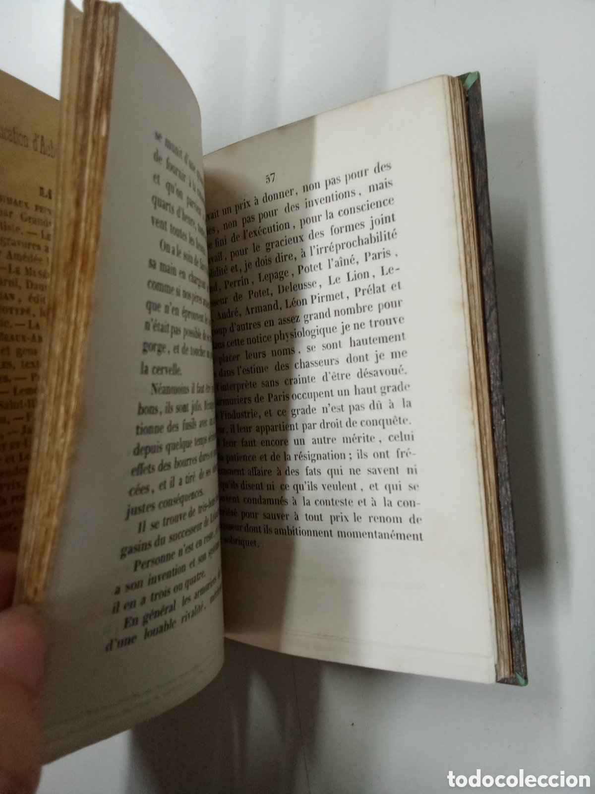 Libros antiguos: Physiologie du Chasseur - Foto 4