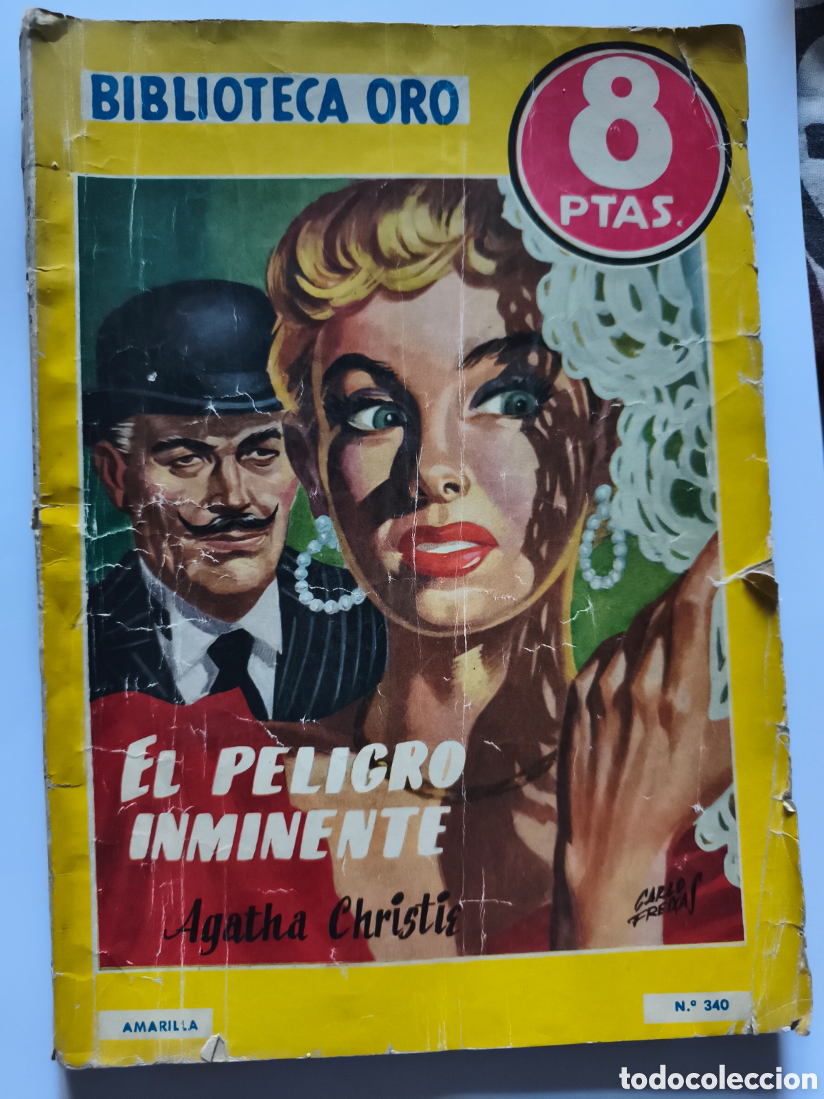 Libros antiguos: BIBLIOTECA ORO AMARILLA N-340 A&Ntilde;O1956